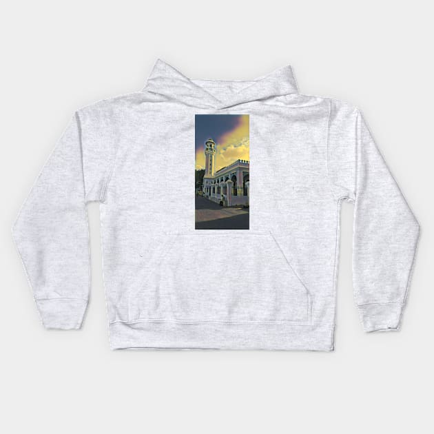 Beautiful Building Art Kids Hoodie by Avivacreations